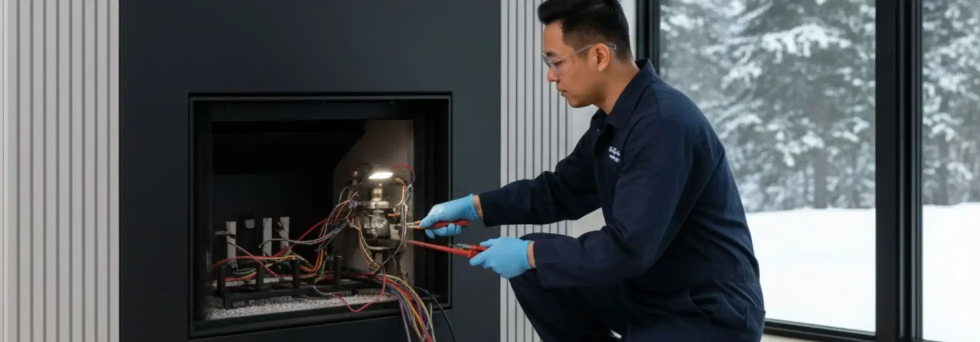  Gas Fireplace Repair - HVAC Barrie