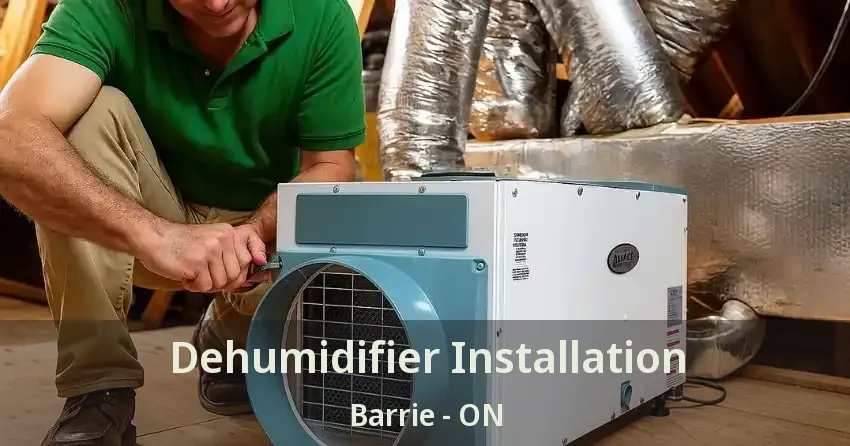 Dehumidifier Installation Barrie - ON