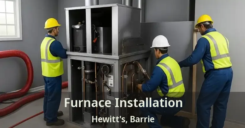Furnace Installation Hewitt's, Barrie - ON