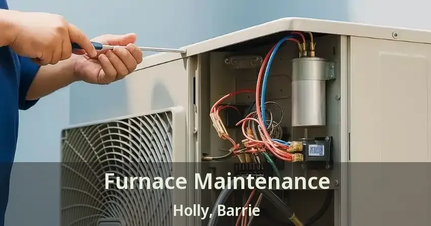 Furnace Maintenance Holly, Barrie - ON
