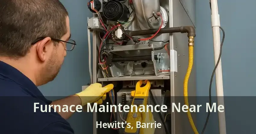 Furnace Maintenance Near Me Hewitt's, Barrie - ON