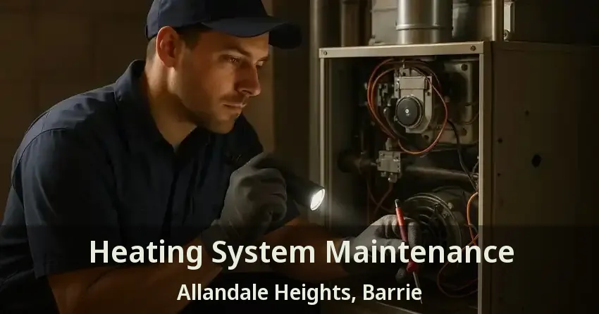 Heating System Maintenance Allandale Heights, Barrie - ON