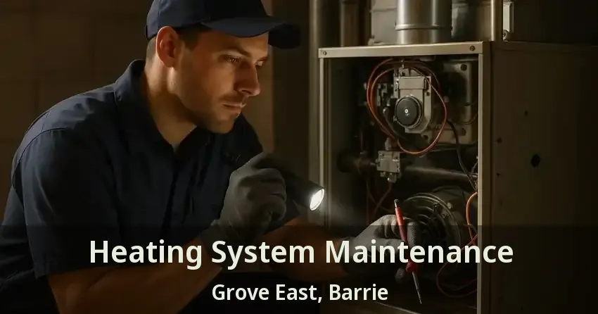 Heating System Maintenance Grove East, Barrie - ON