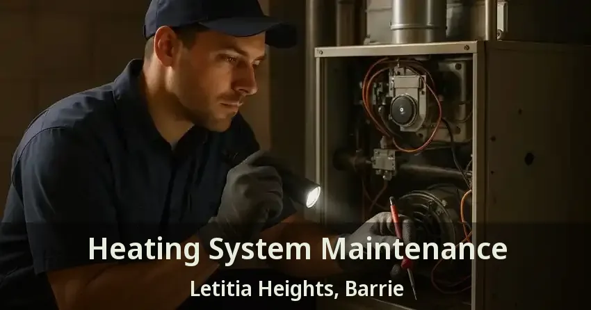 Heating System Maintenance Letitia Heights, Barrie - ON