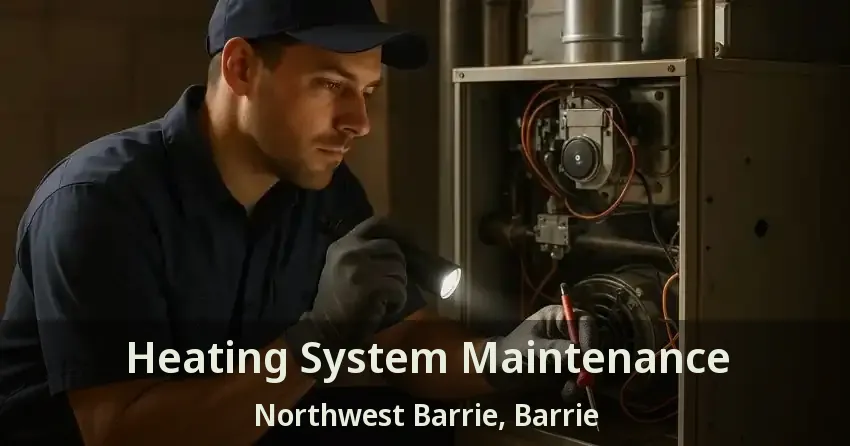 Heating System Maintenance Northwest Barrie, Barrie - ON
