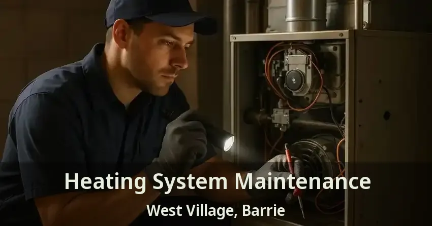 Heating System Maintenance West Village, Barrie - ON
