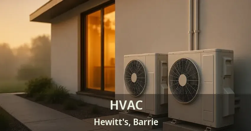 HVAC Hewitt's, Barrie - ON