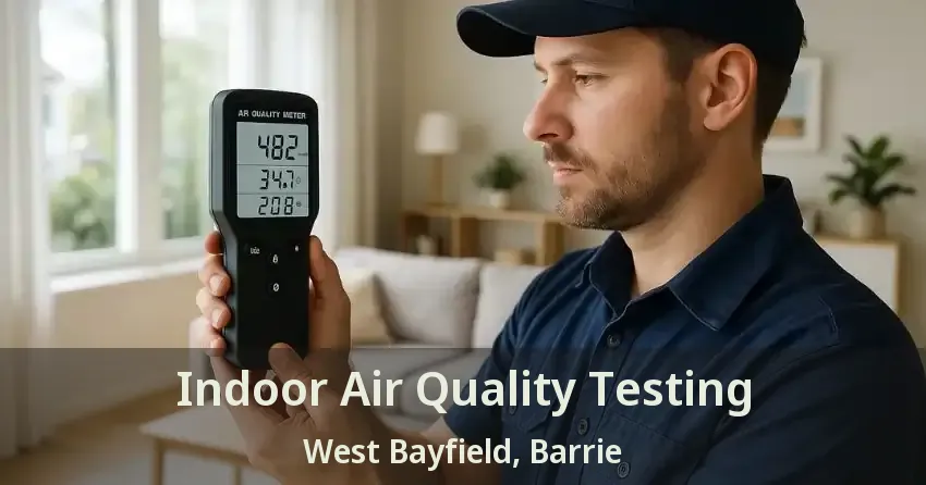 Indoor Air Quality Testing West Bayfield, Barrie - ON