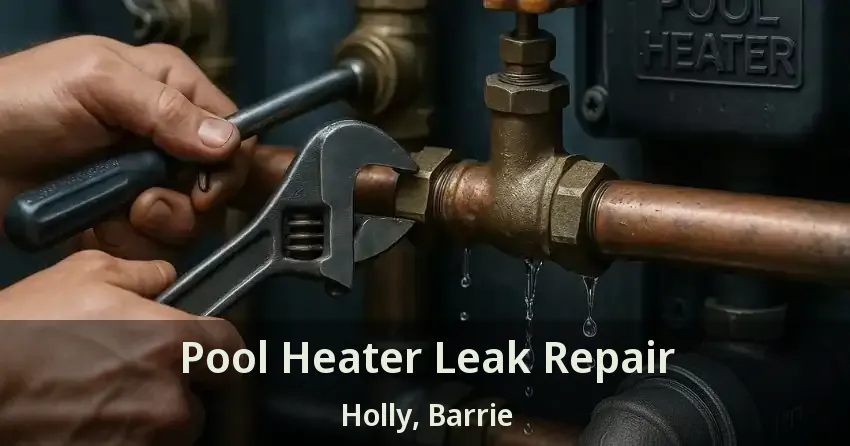 Pool Heater Leak Repair Holly, Barrie - ON