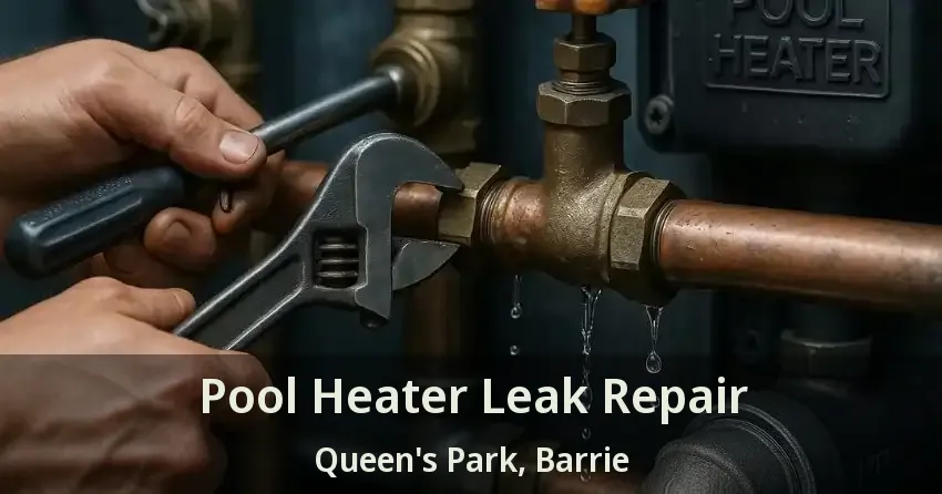 Pool Heater Leak Repair Queen's Park, Barrie - ON