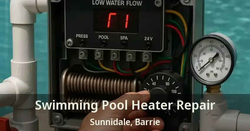 Swimming Pool Heater Repair Sunnidale, Barrie - ON